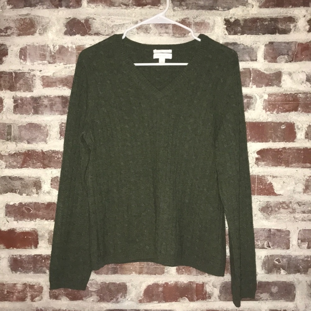 Charter Club 100% Cashmere V-Neck Sweater